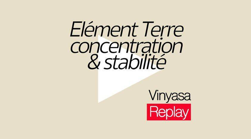 Vinyasa - Element terre concentration et stabilité