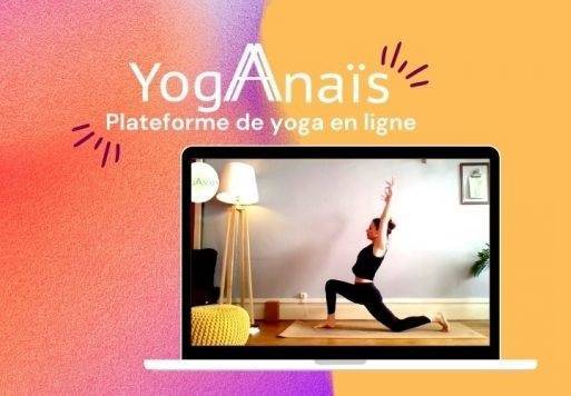 Yoga en ligne flyer