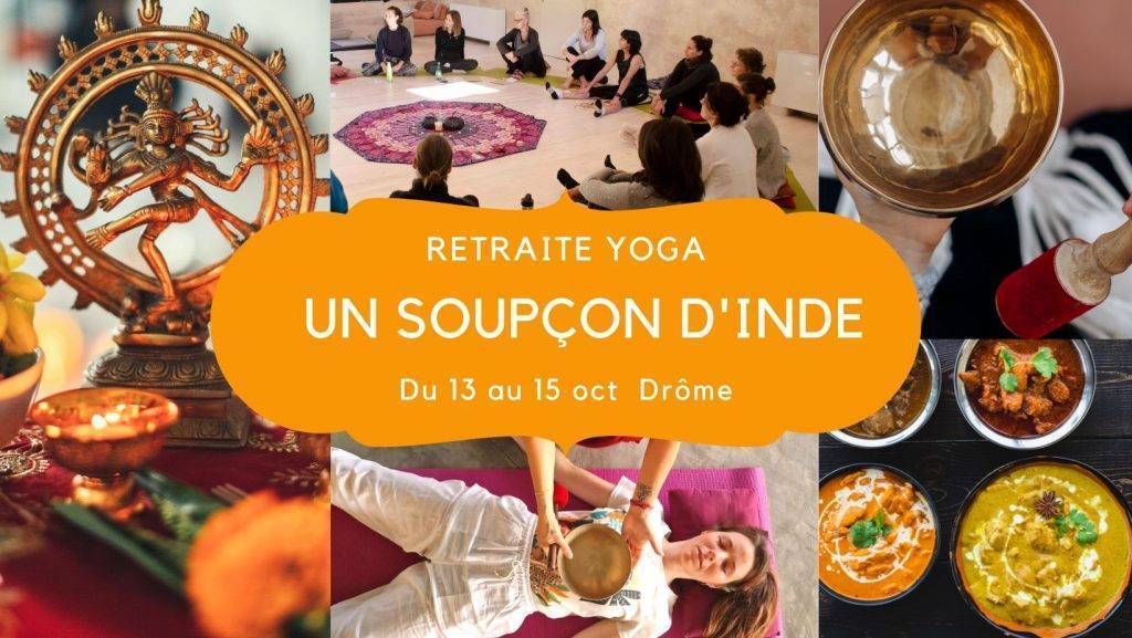 Retraite de yoga du 13 au 15 octobre dans la Drome