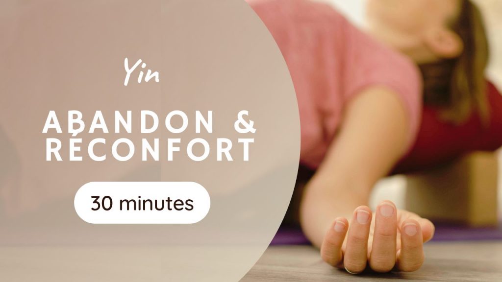séance courte de yin yoga en ligne