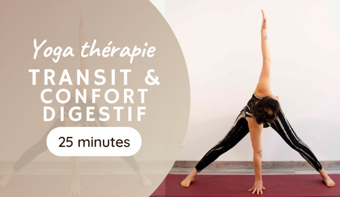 séance de yoga thérapie pour le confort digestif, contipation
